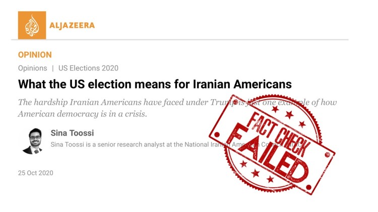 Official Statement by Iranian Americans for Liberty in Reaction to a Recent Article Written by a Member of NIAC